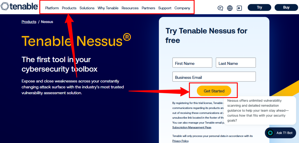 tenable coupon code